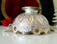 Посребрена фруктиера Enesco,пиедестал,орнаменти. , снимка 4