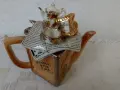 Royal Albert Старите селски рози - колекционерски чайник Cardew, снимка 9