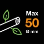 ТЕЛЕСКОПИЧНА НОЖИЦА ЗА Ø50мм КЛОНИ FISKARS   НЕРАЗПЕЧАТАНА!, снимка 5