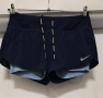  Дамски оригинални къси панталони със клинче. Nike DRI FIT RUNING. Като нови., снимка 1