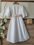 Бяла лятна рокля памучна материя , снимка 5