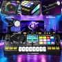 Детски DJ пулт с реалистични звукови ефекти и Bluetoothс, микрофон и динамични светлини, снимка 10