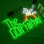 LED неон табло „The GolfFather“ за стена – декоративно осветление за дома и бар/гараж, снимка 2