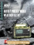 Аварийно соларно радио с манивела ROCAM 12000mAh – Динамо, Фенер, Power Bank, LCD дисплей  , снимка 2