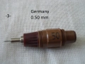 Глава с писец рапидограф Germany - списък, снимка 3
