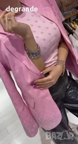 🎀 Gucci 🎀 Сако с Блестящи Камъчета