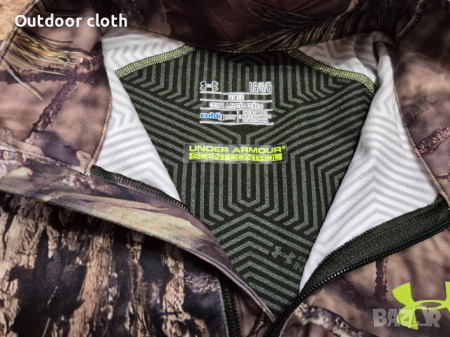 Under Armour технична ловна блуза туризъм бушкрафт риболов лов , снимка 10 - Екипировка - 54801409