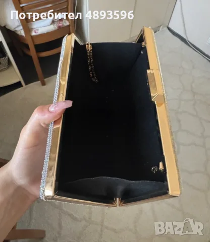 Clutch официална чантичка, снимка 4 - Чанти - 55377836