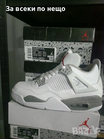 Air Jordan 4 Retro Мъжки Маратонки С Кутия👟Мъжки Спортни Обувки Код Maratonki Size I.-62