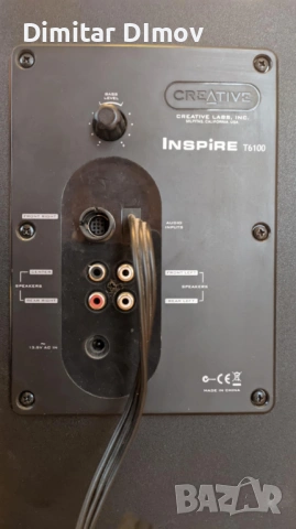 Съраунд система Creative Inspire T6100 5.1, снимка 2 - Аудиосистеми - 54613469