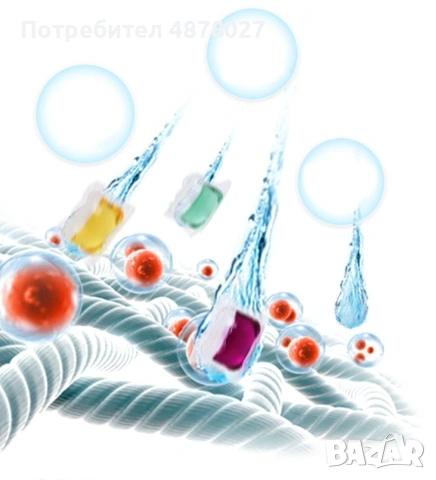 Капсули за пране. Подходящи за бели и цветни дрехи. Аромати - жълт (Шанел), син (море), зелен (зелен, снимка 3 - Перилни препарати и омекотители - 55274562