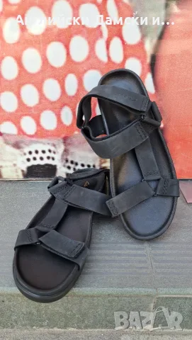 Английски сандали естествена кожа-Clarks, снимка 4 - Мъжки сандали - 55461081