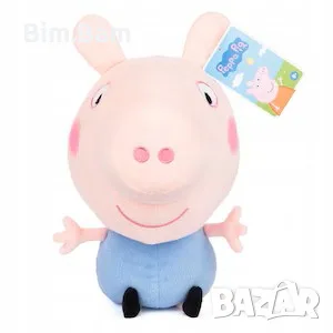 Плюшена играчка Peppa Pig Little Bodz Plush Toy ORIGINAL - Peppa / George - 23cm, снимка 2 - Плюшени играчки - 55415300