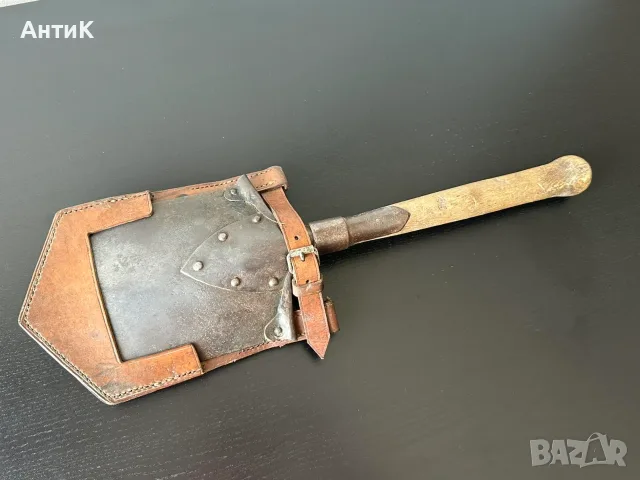 Царска Военна Лопатка Шанцов Инструмент, снимка 4 - Антикварни и старинни предмети - 55346853