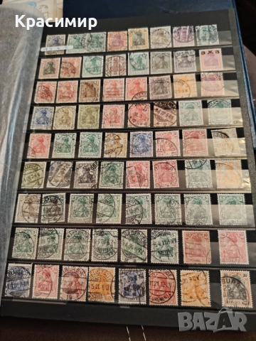 Vintage postage Stamps from Germany , снимка 2 - Филателия - 54006294