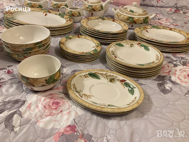 Сервиз за хранене Royal Doulton Expressions-42 части, снимка 2 - Други ценни предмети - 54959499