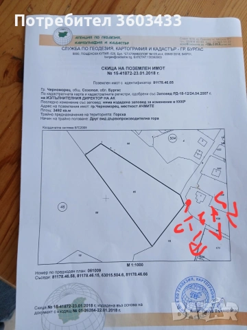 Продавам парцел, гора с панорамна гледка море. , снимка 6 - Парцели - 54286269