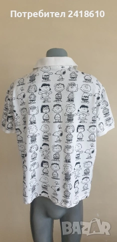 Lacoste X Peanuts Unisex Limited Pique Cotton Classic Fit  Size 4 - M НОВО! ОРИГИНАЛ! Мъжка Тениска!, снимка 4 - Тениски - 55137711