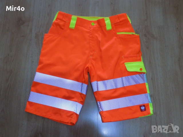 нов работен къс панталон engelbert strauss motion 2020 шорти долнище екип оранжев мъжки оригинал 52