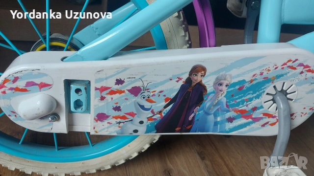 Детски велосипед 16 инча, Frozen II / Замръзналото кралство, снимка 2 - Велосипеди - 53973302