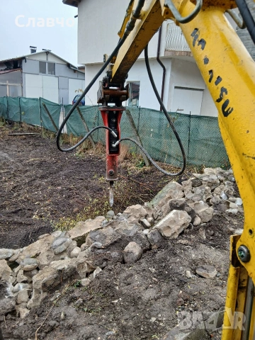 Хидравличен чук за минибагер