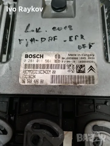 ECU , Bosch EDC16C34 , Citroën , 0281011561 , 9656840680