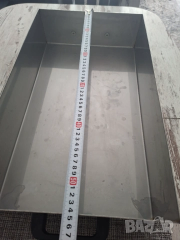 Тава за печене нова неръждавейка 2мм, снимка 3 - Съдове за готвене - 54145913