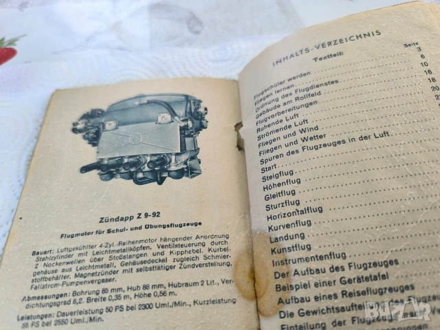 Origineel WOII Duits Luftwaffe instructieboekje 'Fliegen Lernen!' RLM ca. 1940"., снимка 7 - Антикварни и старинни предмети - 55079482