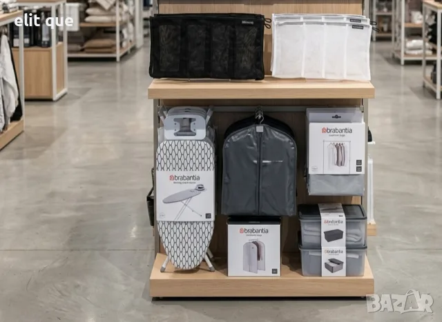 Торба за пране на чорапи Brabantia Black, White/Grey