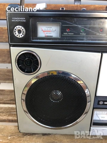 Радиокасетофон SANYO M4500K (Japan)! , снимка 6 - Радиокасетофони, транзистори - 54990932