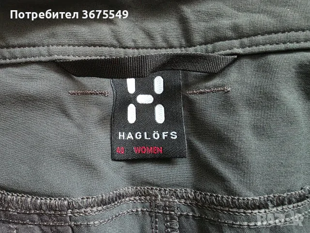 Дамско долнище Haglofs MID II FJELL PANT - Размер L, снимка 5 - Панталони - 55443981