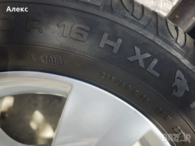 Като нови джанти 5x112 R16 6,5J 57.1 , снимка 8 - Гуми и джанти - 54375506