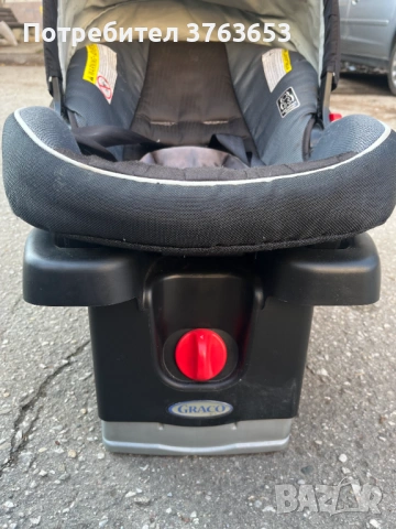Столче за кола Graco (новородено 0-13 кг), снимка 4 - Столчета за кола и колело - 54428815