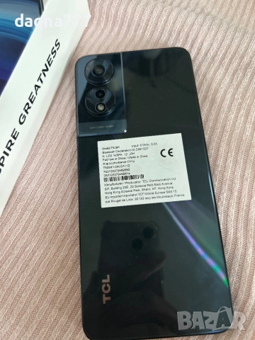 Нов телефон/ смартфон TCL 505/ 128 GB, снимка 9 - Телефони с две сим карти - 54387326