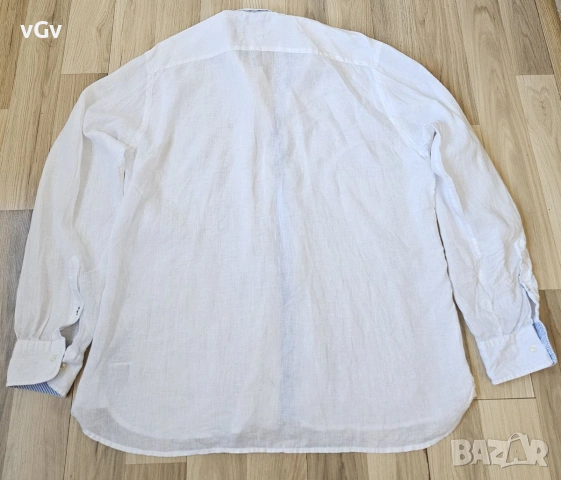 Мъжка ленена риза Tommy Hilfiger Linen - XL/XXL, снимка 3 - Ризи - 55081053