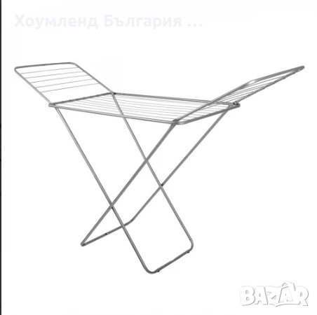 Стоящ сушилник за дрехи тип сгъваем простор
