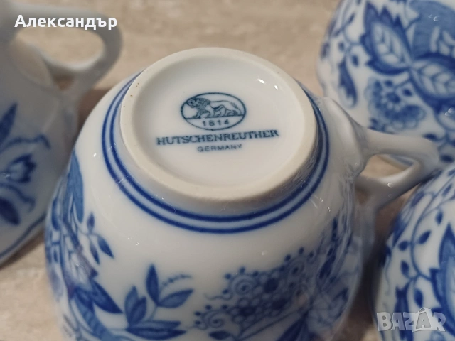 Чашки за кафе/чай Hutschenreuther, снимка 4 - Антикварни и старинни предмети - 54967569