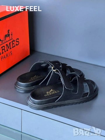 Hermes ⚜️Дамски Чехли , снимка 5 - Чехли - 54793781