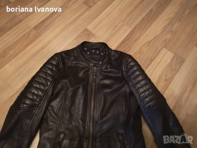 Mustang естествена кожа , снимка 4 - Якета - 54415055