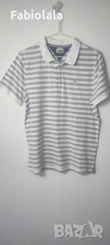 Tommy Hilfiger polo L, снимка 7 - Тениски - 55644575