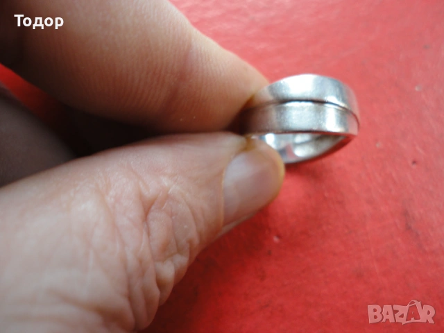 Страхотен сребърен пръстен 5 , снимка 7 - Пръстени - 54080096