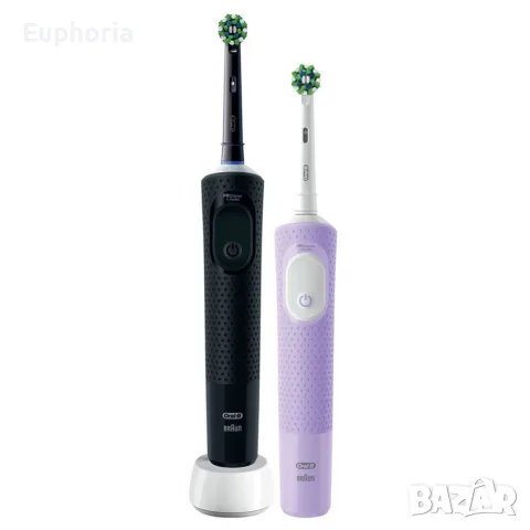 Електрическа четка за зъби КОМПЛЕКТ ORAL B VIT PRO BL+LIL