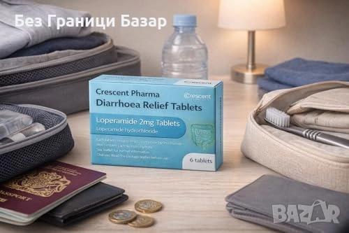 Нови Антидиарични таблетки 48 броя за остро разстройство пътуване и дом, снимка 6 - Други стоки за дома - 54980966