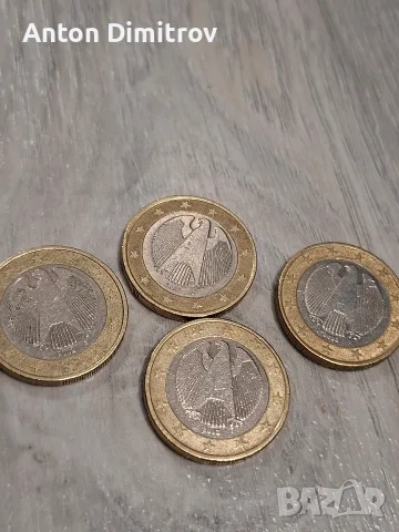 Евро монети, 1 и 2 euro, снимка 4 - Нумизматика и бонистика - 55657712