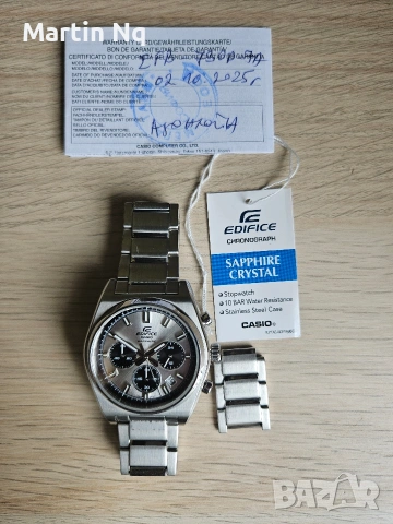 Casio Chronograph - sapphire - EFB-730D-7AVUEF, снимка 5 - Мъжки - 54602601