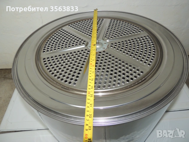 Барабан. Двигател. Нагревател от сушилня  Bauknecht    TK  UNIQ 71B Di, снимка 4 - Сушилни - 54360210
