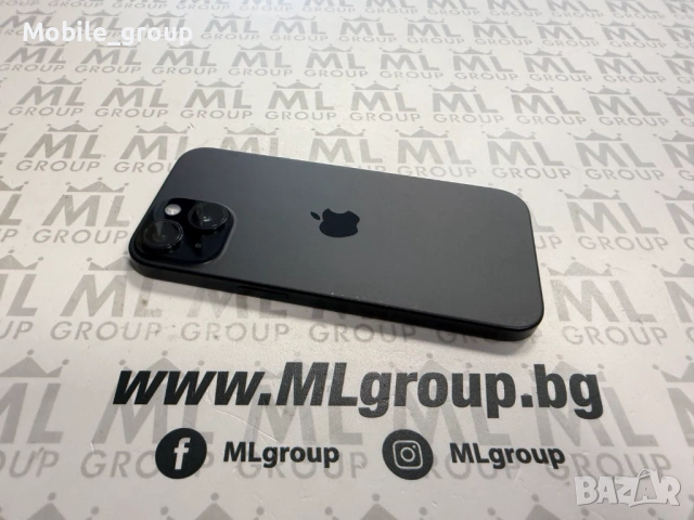 #MLgroup предлага iPhone 15 128GB Black 87%, втора употреба