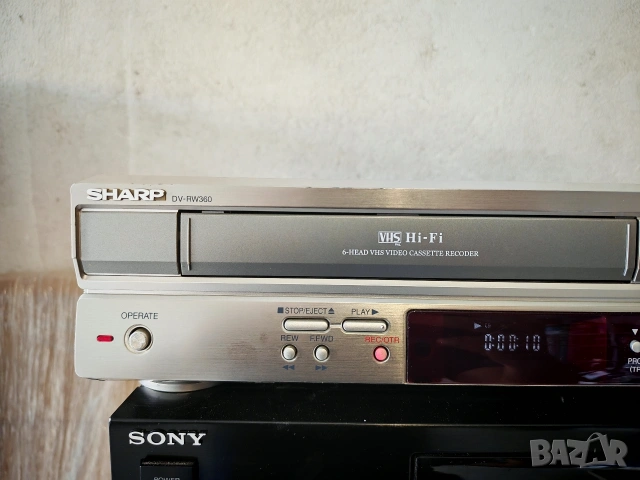 Sharp-DV-RW360, снимка 4 - Плейъри, домашно кино, прожектори - 54781430