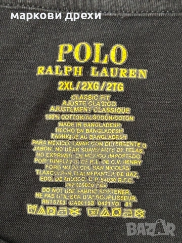 POLO RALPH LAUREN Men's T-Shirt 2ХL, снимка 6 - Тениски - 54100641