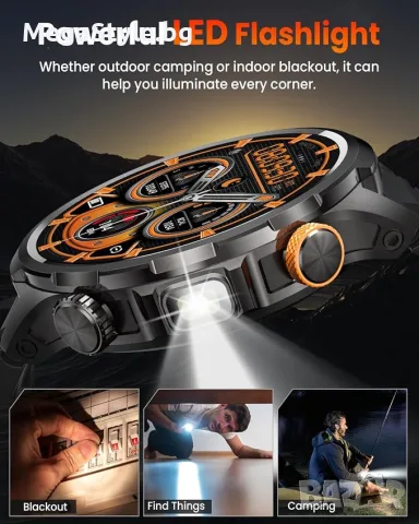 Smart Watch AK90, снимка 4 - Водоустойчиви - 55352217